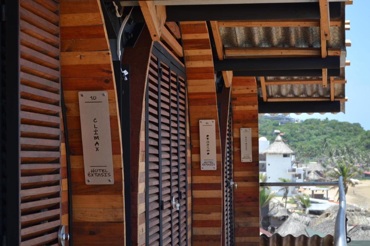 Hotel Extasis Zipolite Nudista Luaran gambar